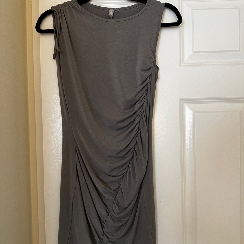 Olive/gray mini dress from ASOS